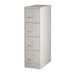 Lorell Deep 4-Drawer Vertical files, Putty