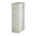 Lorell Deep 4-Drawer Vertical files, Putty
