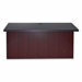 Lorell 88000 Fluted Edge Veneer Furniture , Mahogany