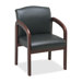 Lorell Deluxe Faux Leather Guest Chairs, Other color