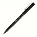 Smooth Writing Roller Ball Pens with Metal Clip, 0.7 mm, Black
