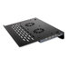 Compucessory Aluminum Notebook Stand, Black