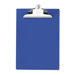 Recycled Plastic Clipboards, 1" Capacity, Blue