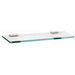 Arch 18" Glass Shelf with Brackets