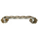 Eclectic 5" Pull with Optional Back Plate with Zinc Alloy Construction