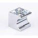 Swarovski Crystal 1" Knob with 4 Crystals
