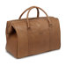 J Reserve 18" Valise Leather Carry-On Duffel in Natural