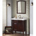 Maui 31.2" Bathroom Vanity Set in Dark Cherry