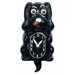 Pooch Clocker Spaniel Black Wall Clock