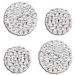 Razzle Dazzle Silver Wall Charm