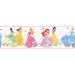 Dancing Princess Border in White Background