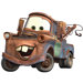Cars - Mater Peel and Stick Giant Wall Decal