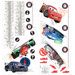 Cars 2 Lightening McQueen Peel and Stick Growth Chart