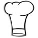 Chef's Hat Dry Erase Peel and Stick Giant Wall Decals