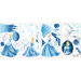 Disney Princess Cinderella Glamour Peel and Stick Wall Decals