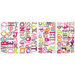 Boho Letters Peel and Stick Wall Decals