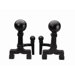 Ball Andirons