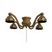 Four Light Universal Branched Ceiling Fan Light Kit