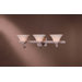 Agilis  Vanity Light in Brushed Nickel