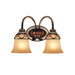 Aston Court  Vanity Light in Bronze