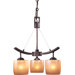 Raiden 3 Light Mini Chandelier