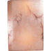  Wall Sconce with Alabaster Dust Shade