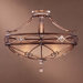 Aston Court 3 Light Semi Flush Mount