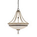 Accents Provence 4 Light Bowl Pendant