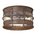 3 Light Flush Mount