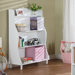 Tall Bookcase in White