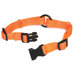 Adjustable Saferite Dog Collar in Orange