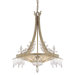 Diavolo Eight Light Pendant in Gold Dust