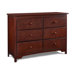 6 Drawer Double Dresser