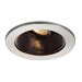 Recessed Low Voltage Downlight Trim with Step Baffle