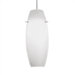 Line Voltage Bongo Pendant Glass Shade in White