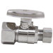 1/2" x 3/8" Low Lead Quick Shutoff Straight Valve