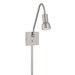 Save Your Marriage One Light Low Voltage Wall Lamp in Brushed Nickel