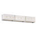 Nine Light Vanity Light in Brushed Nickel