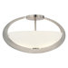 2 Lights Semi Flush Mount