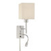 George's Reading Room Wall Sconce in Chrome