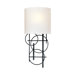 Sconces Wall Sconce with Pearl Mist Glass