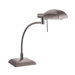 George's Reading Room Table Lamp in Brushed Nickel