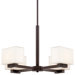 Cubism 4 Light Chandelier