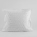 Swiss Dot Flanged Pillow
