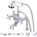 Vintage Classic Double Handle Deck Mount Tub Faucet