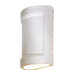 Small  Outdoor Wall Lantern in White - Dark Sky Compliant