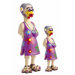 Grandma Hippie Chick  Dog Toy