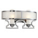 Castellina Two Light Bath Vanity in Antique Brushed Nickel