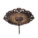 Zaragoza Ceiling Medallion in Golden Bronze