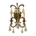 Metropolitan Two Light Wall Sconce in Antique Bronze Patina